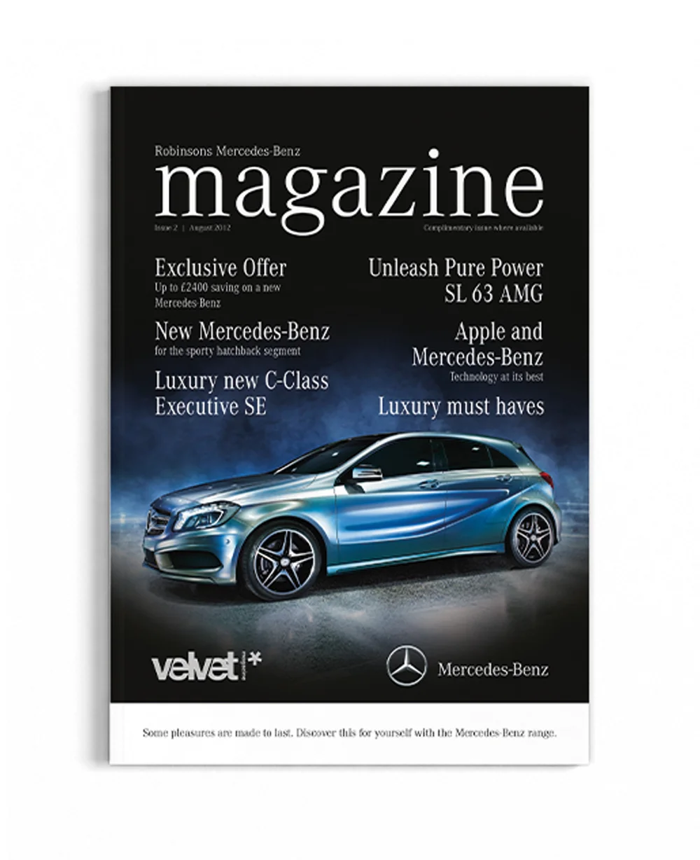 Mercedes-Benz Magazine Cover