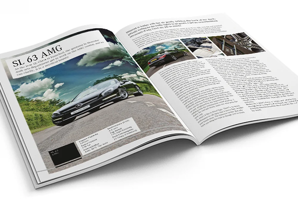 Mercedes-Benz Magazine Spread
