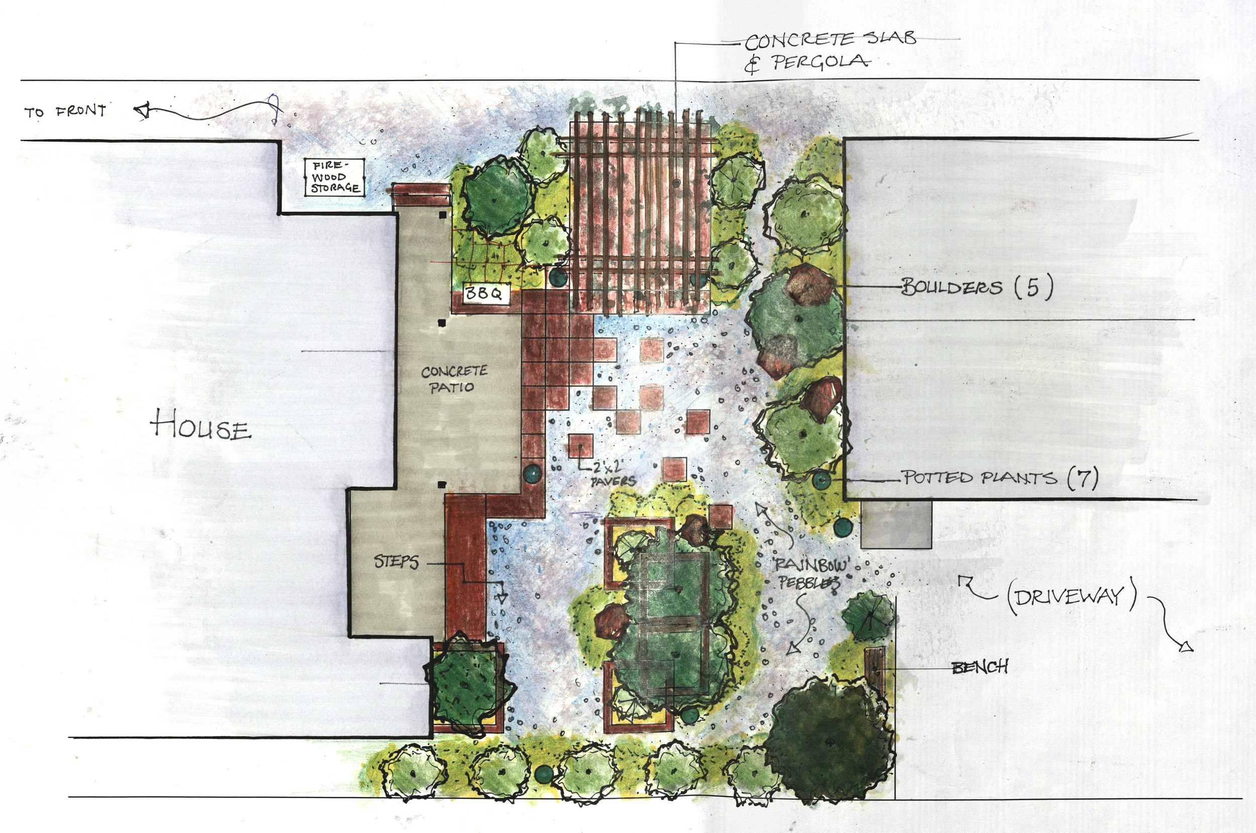 Conceptual Plan: Alpine Retreat