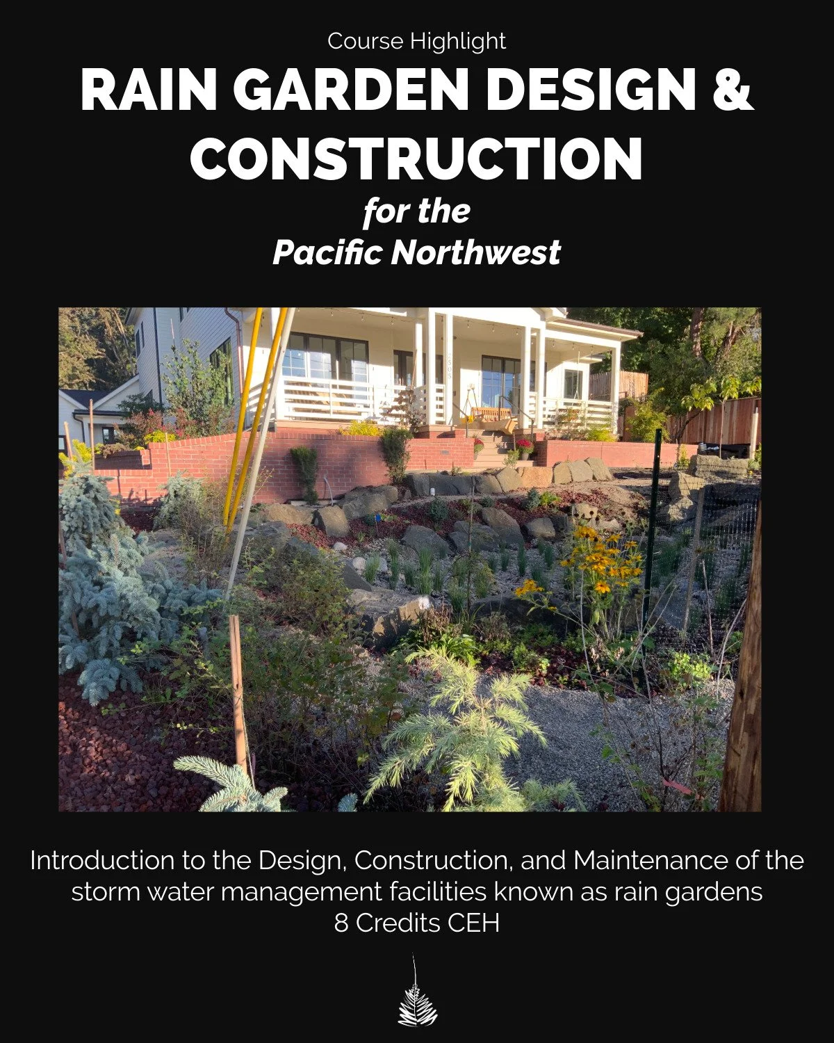 COURSE LINK IN BIO 
15% off rain garden course code: 15offer

Learn to Design, Construct, &amp; Maintain rain gardens!

#landscapedesign #landscape #landscapearchitecture #raingardens #landscapeideas #pnwlandscape #pnwconstruction #pnwcontractors