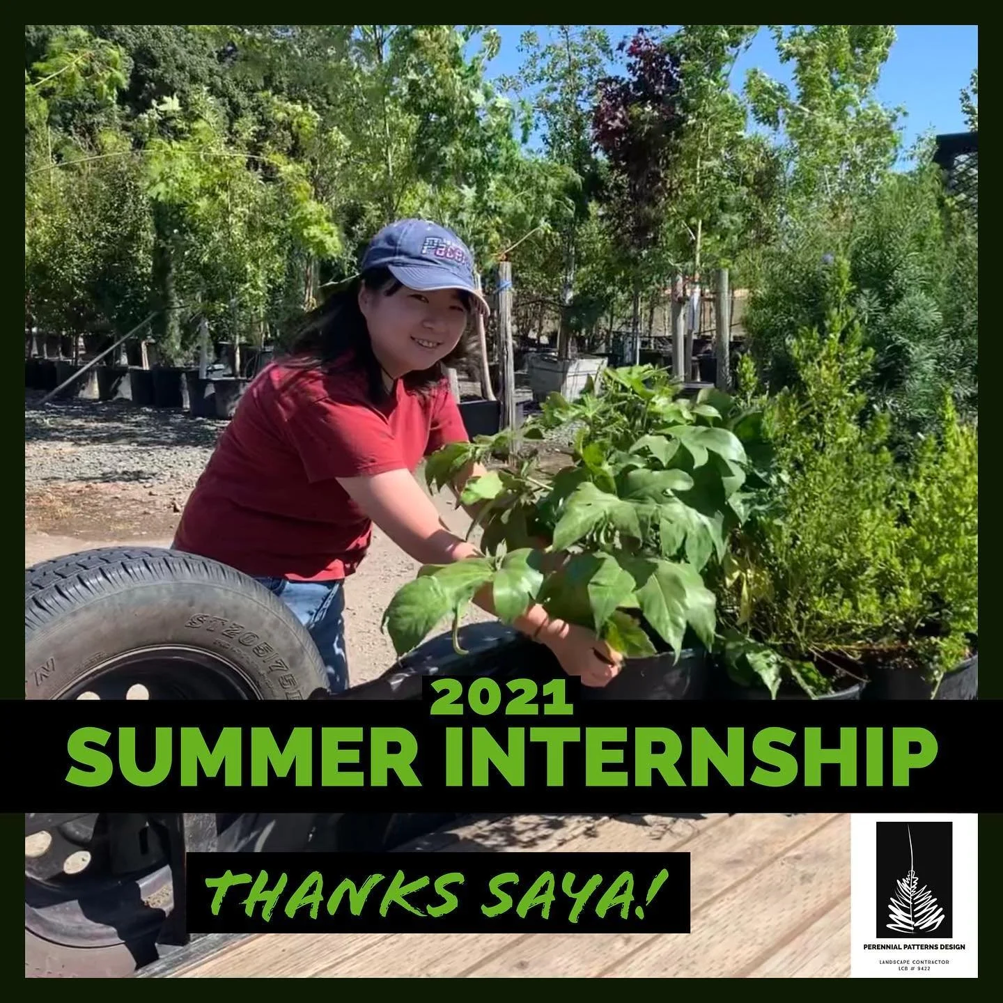 Perennial Patterns Design Summer Internship 2021. Thank you SO much  to University of Oregon international graduate student Sayaka Sakayama for all your excellent work this past summer! Saya is a Master of Landscape Architecture (MLA) student who wor