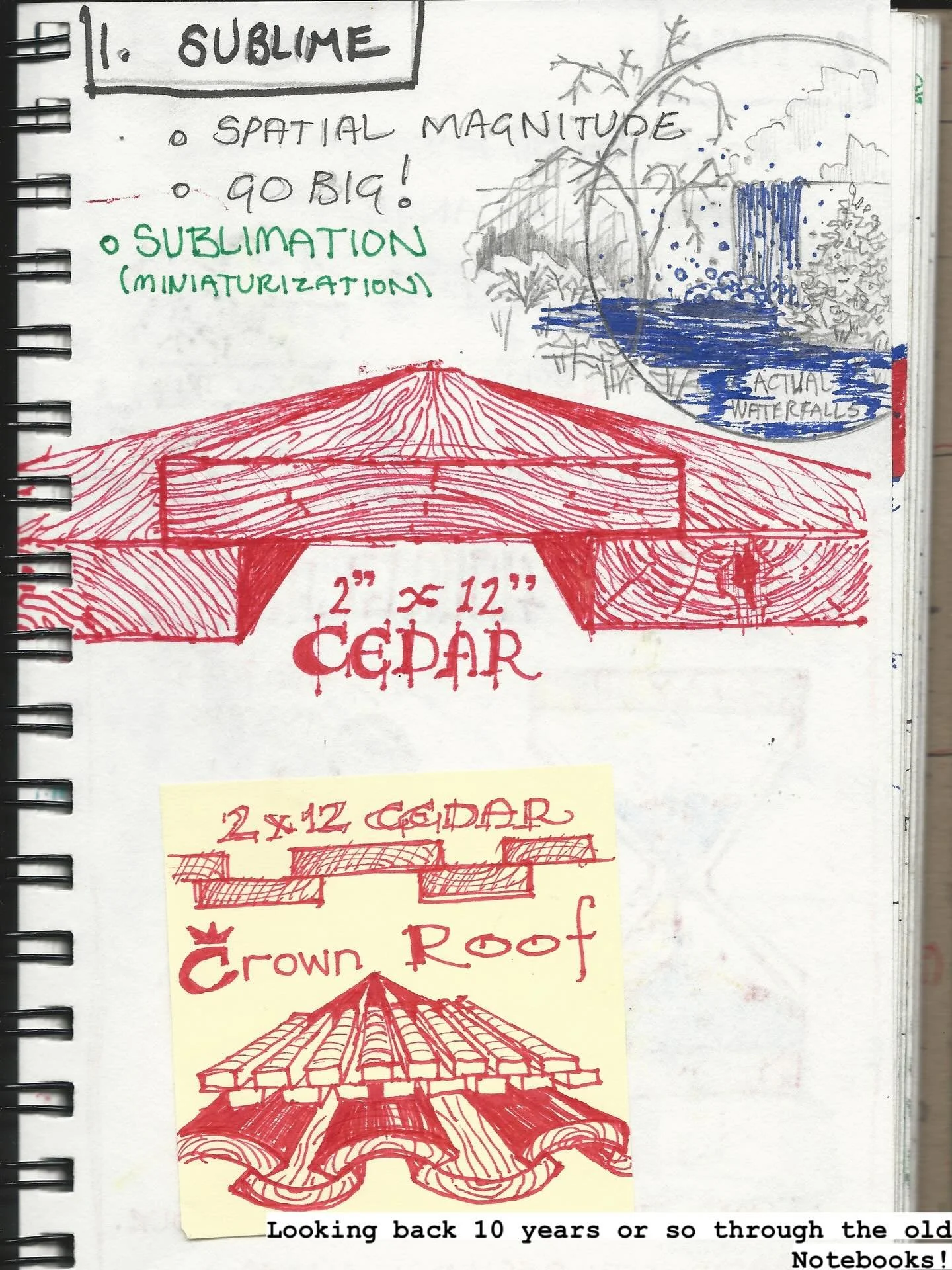 Looking back 10 years or so through the old landscape design notebooks. Lots of ideas I&rsquo;ve tried and many I still need to try out!  #sketchbook #landscapedesigner #pnw #pnwlife #friedeggs