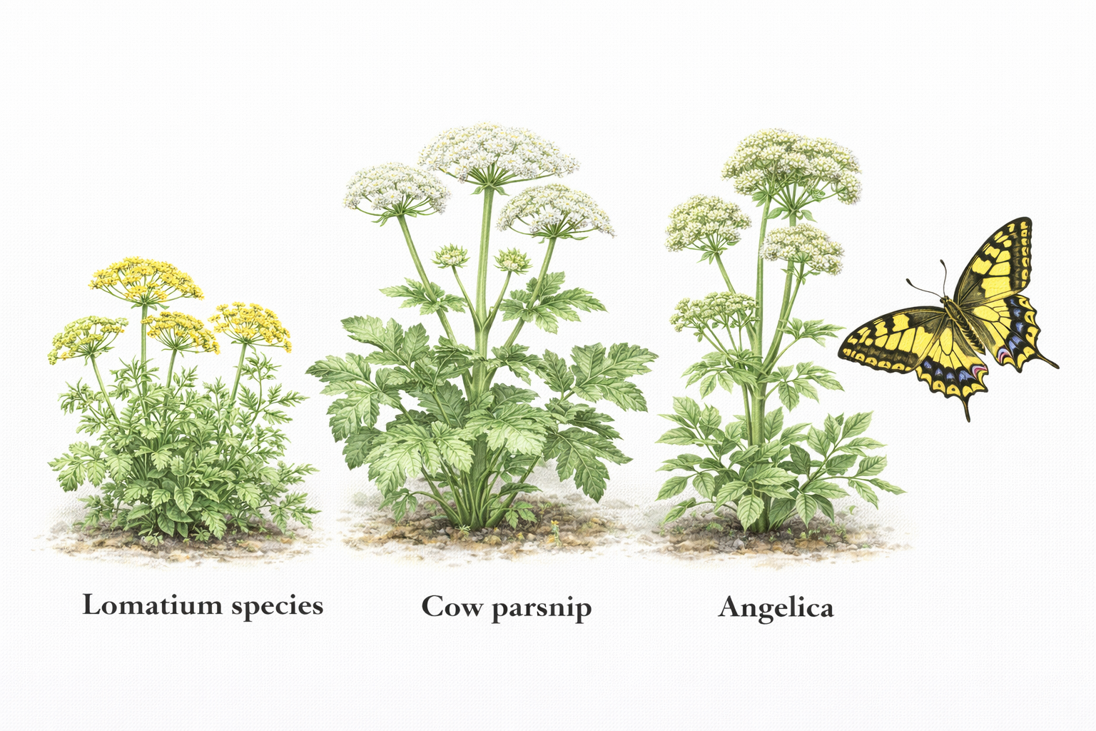 Nectar and Habitat Plants for Butterfly Gardens