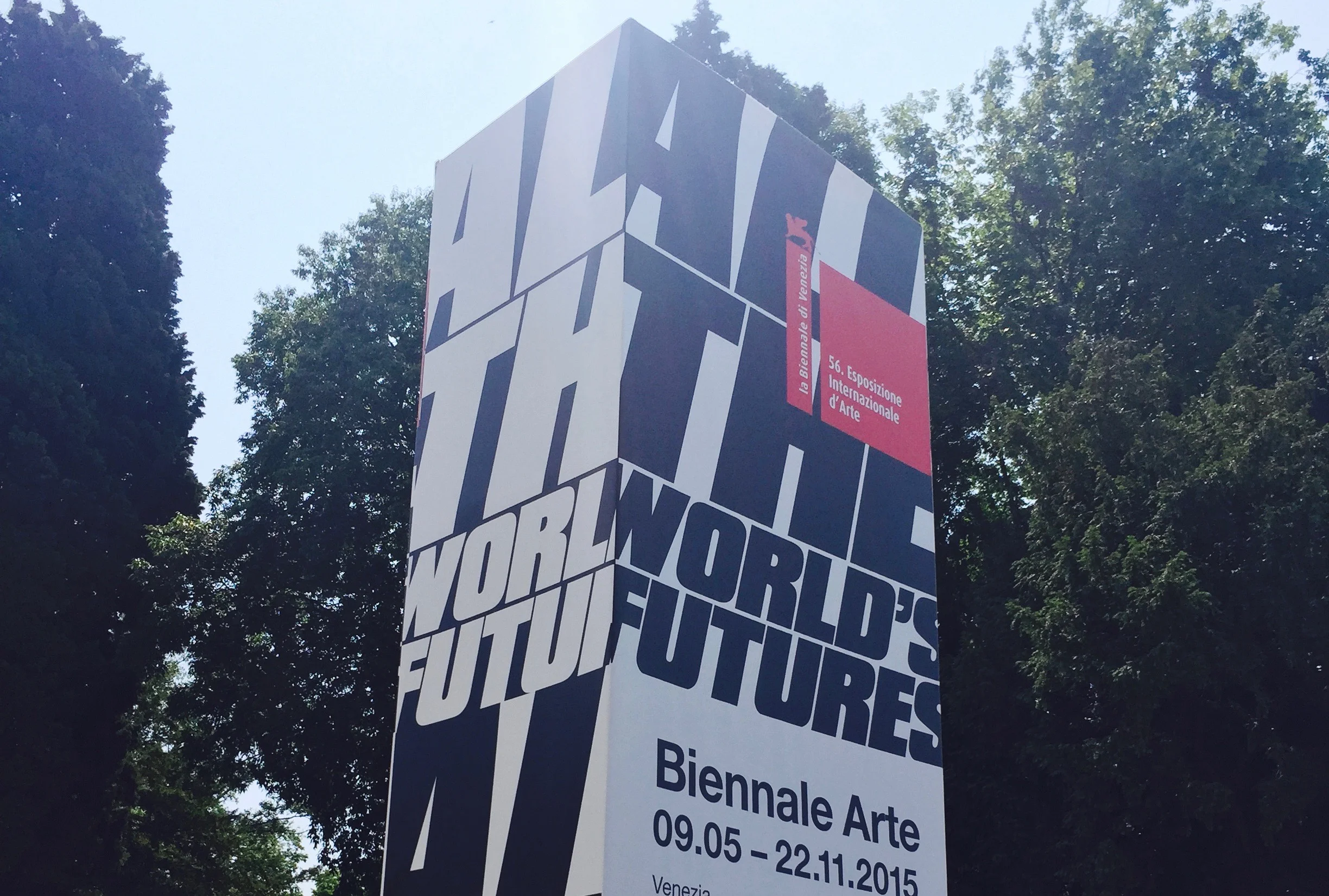 studio weissschwarz in venice - ALL THE WORLD'S FUTURES