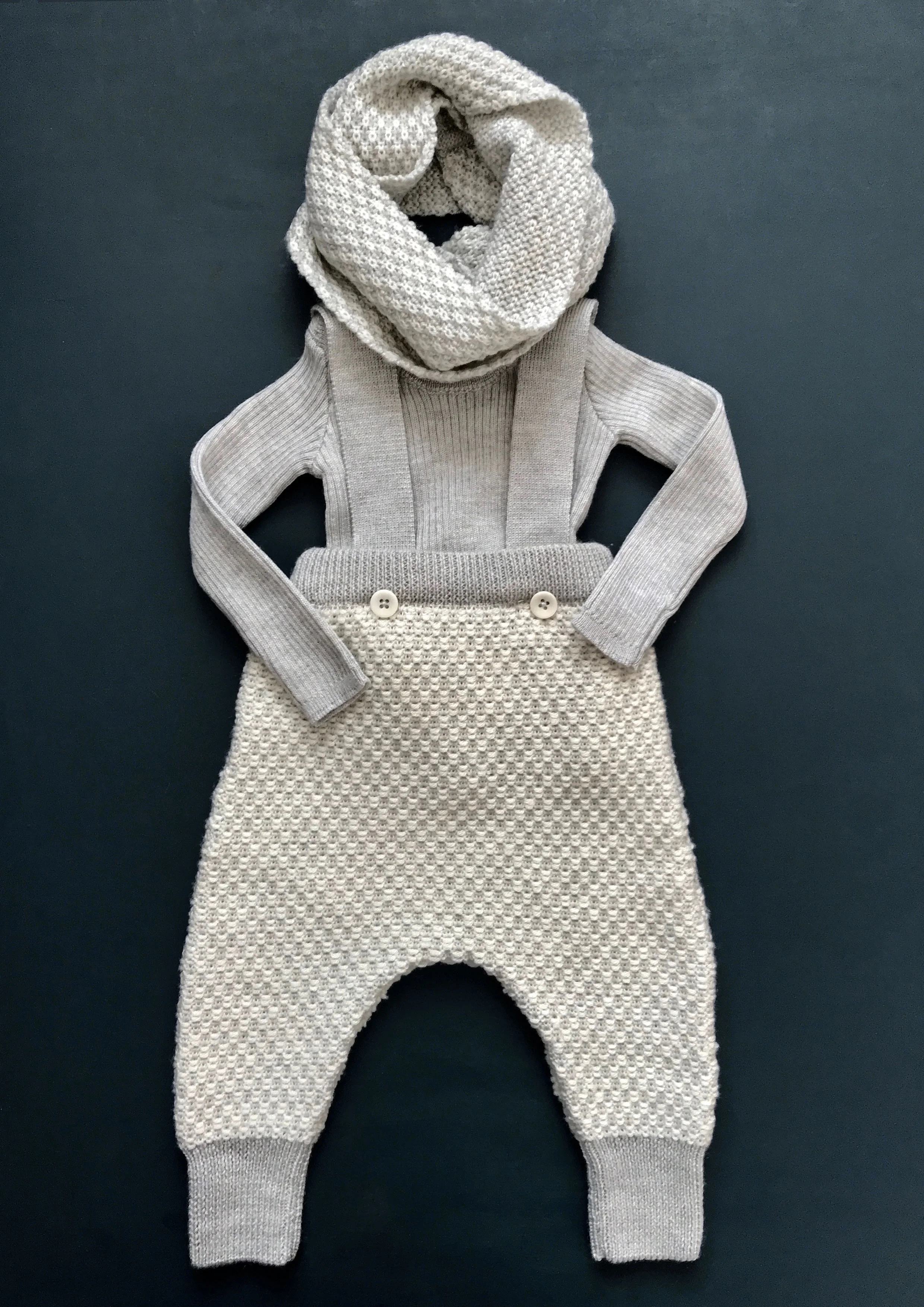 FLAT - CERI MINER PANTS - CERI LOOP SCARF - SYLFAEN SKINNY RIB - MARBEL - IVORY.jpg