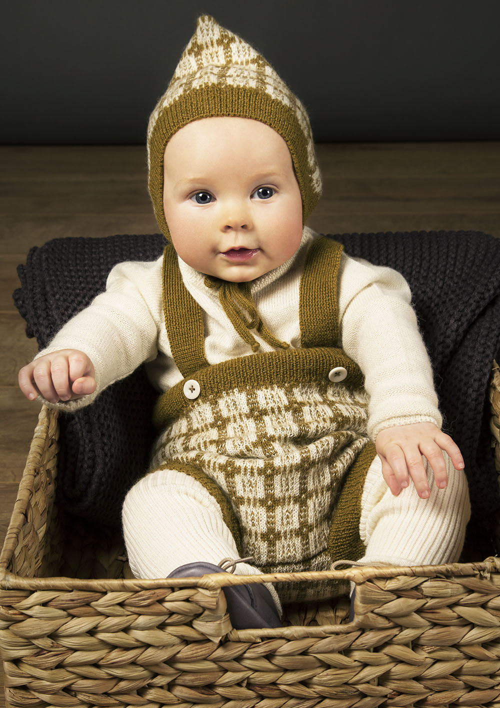 WEB - TEIFI ROMPER + BONNET - DARK OCHRE - IVORY - SYLFAEN SKINNY RIB + SKINNY LEGS - IVORY.jpg