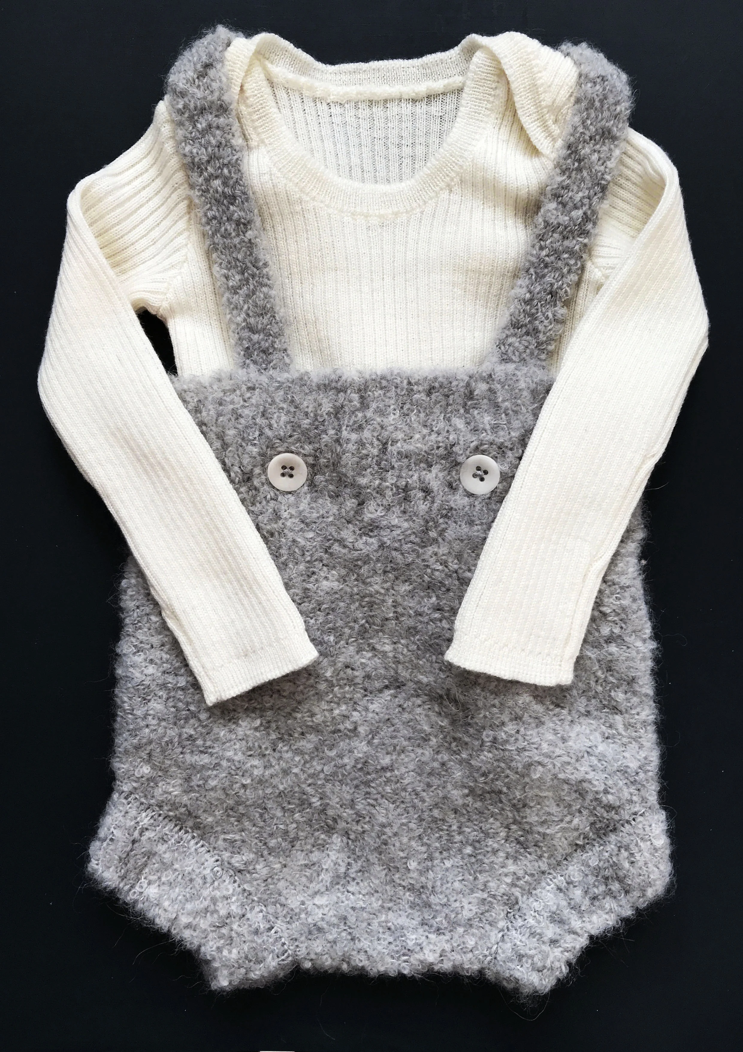 FLAT - SYLFAEN SKINNY RIB - IVORY - SHEARLING ROMPER - WARM GREY.jpg