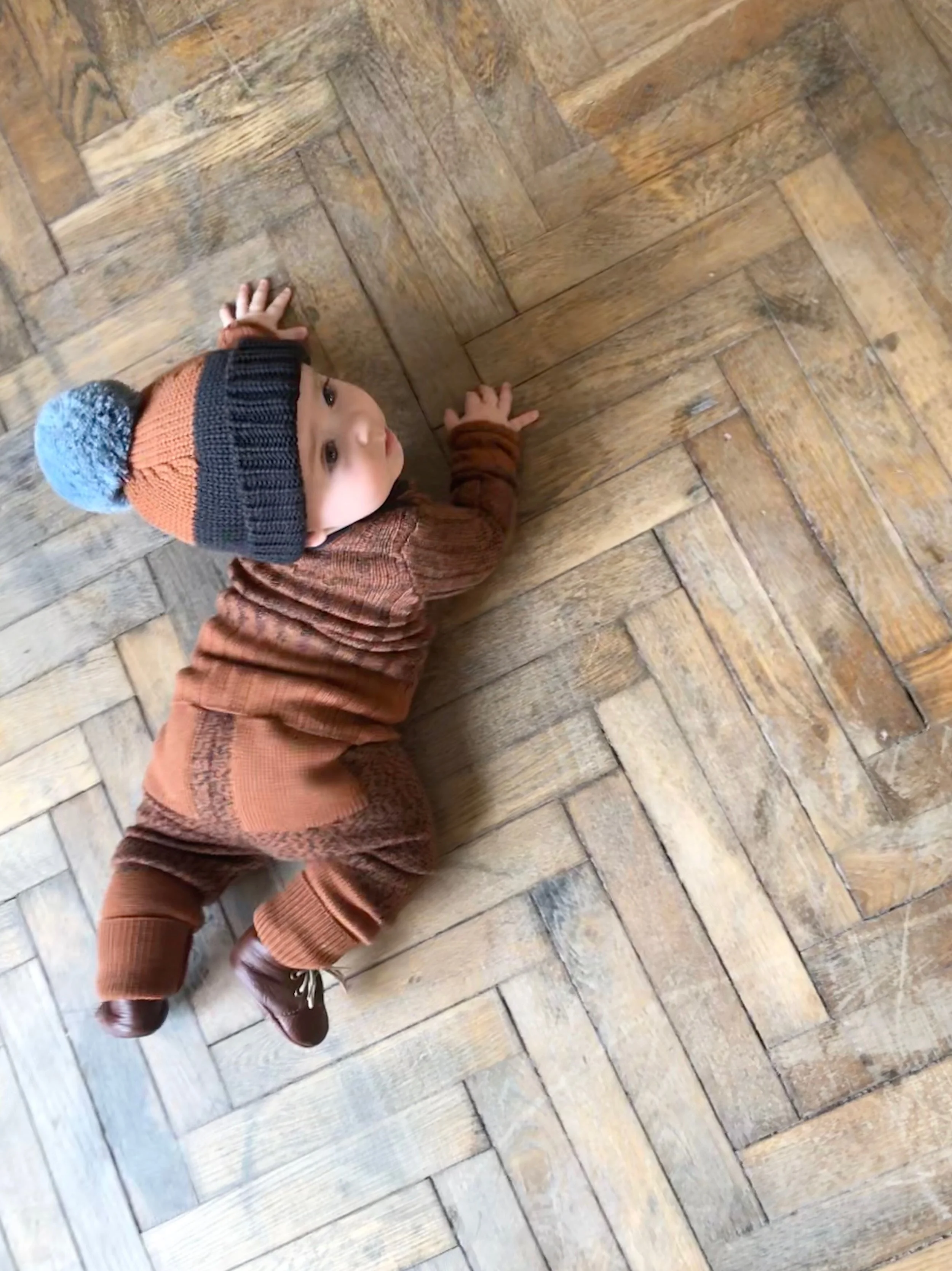 BRENIN SKINNY RIB + POCKET PANTS - OTTO BEANIE - CINNAMON-INK-EGGSHELL3.jpg