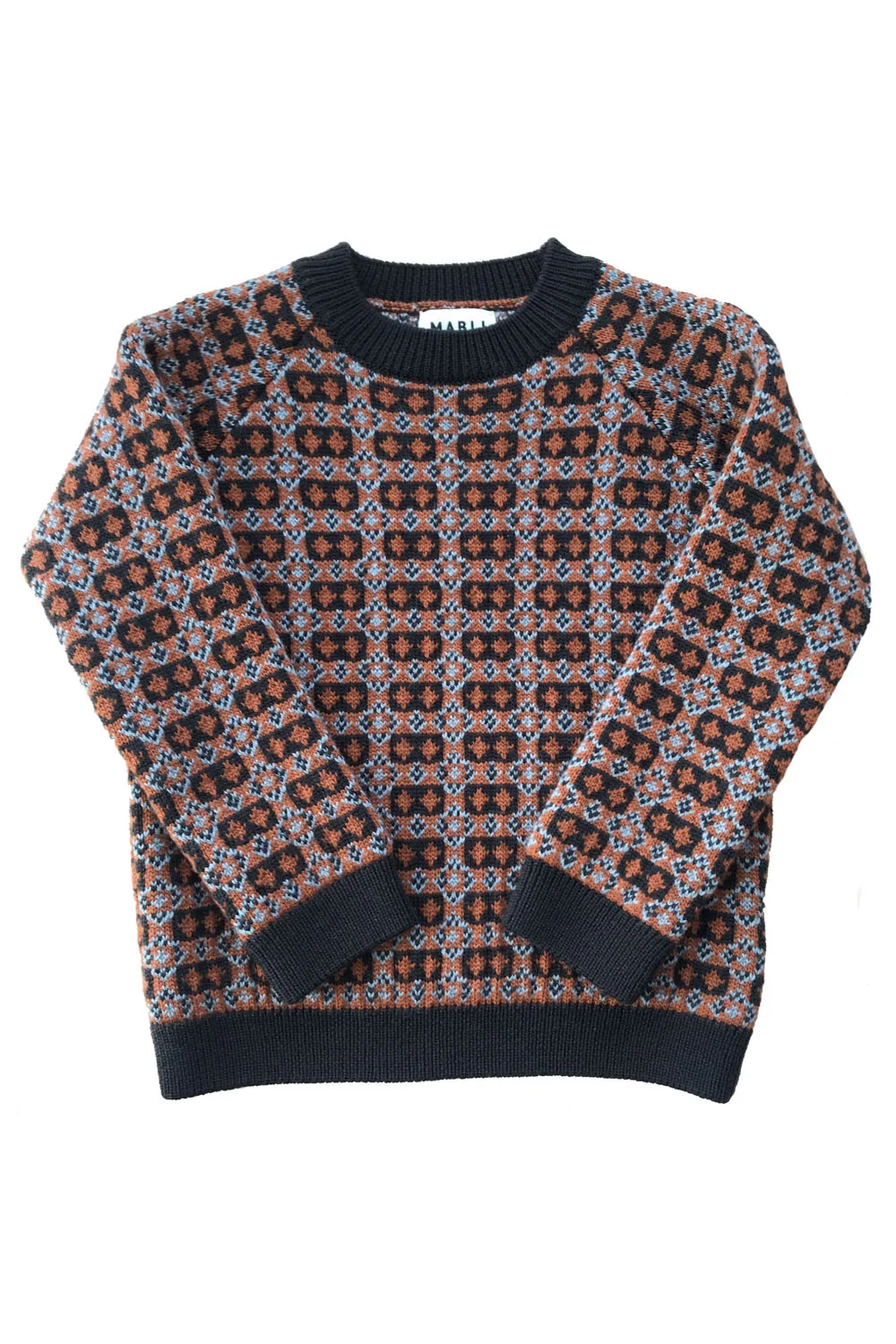 MAB093 BRAE JUMPER - INK-CINNAMON-EGGSHELL.jpg