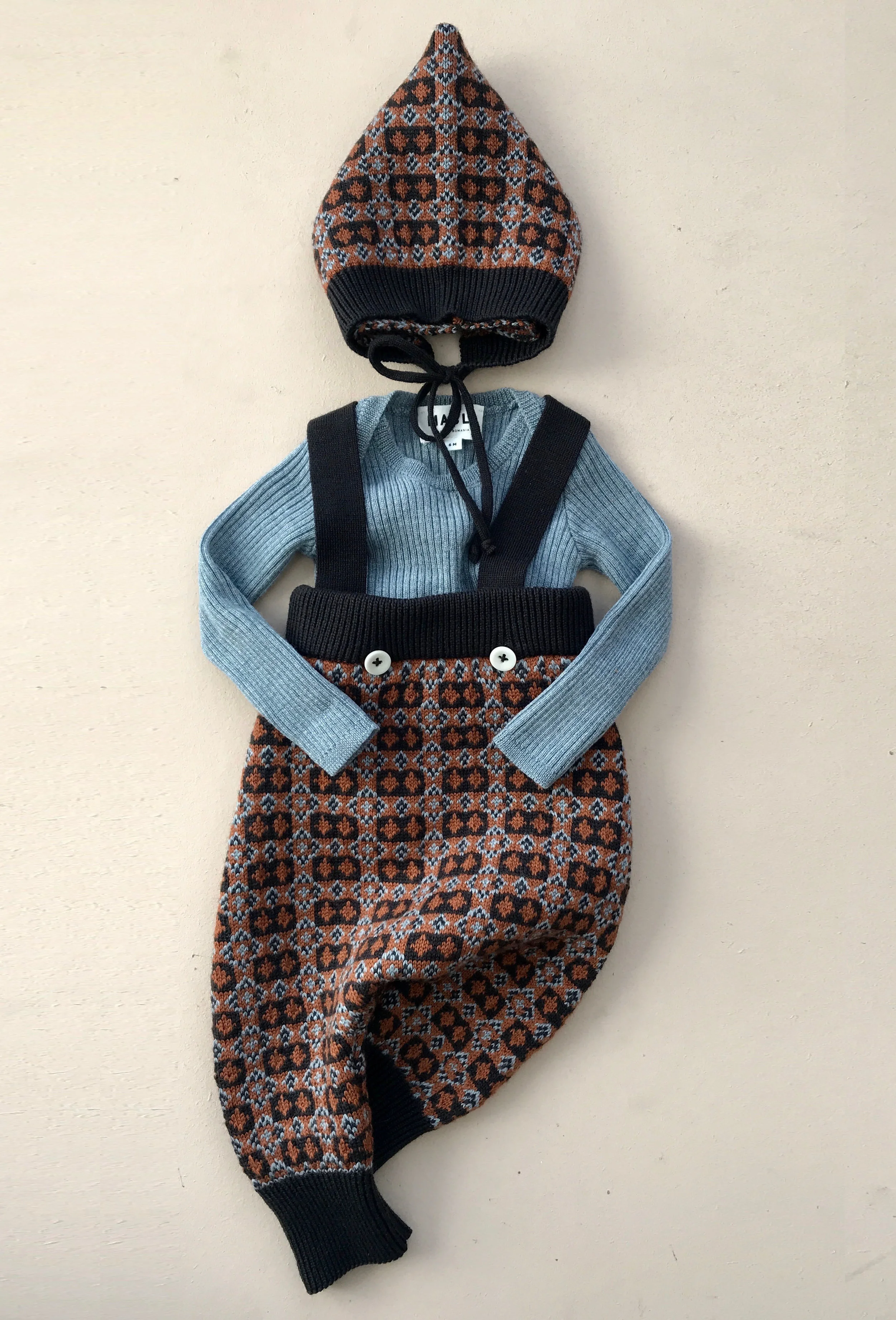 BRAE MINER PANTS + BONNET - SKINNY RIB - INK-CINNAMON-EGGSHELL.jpg
