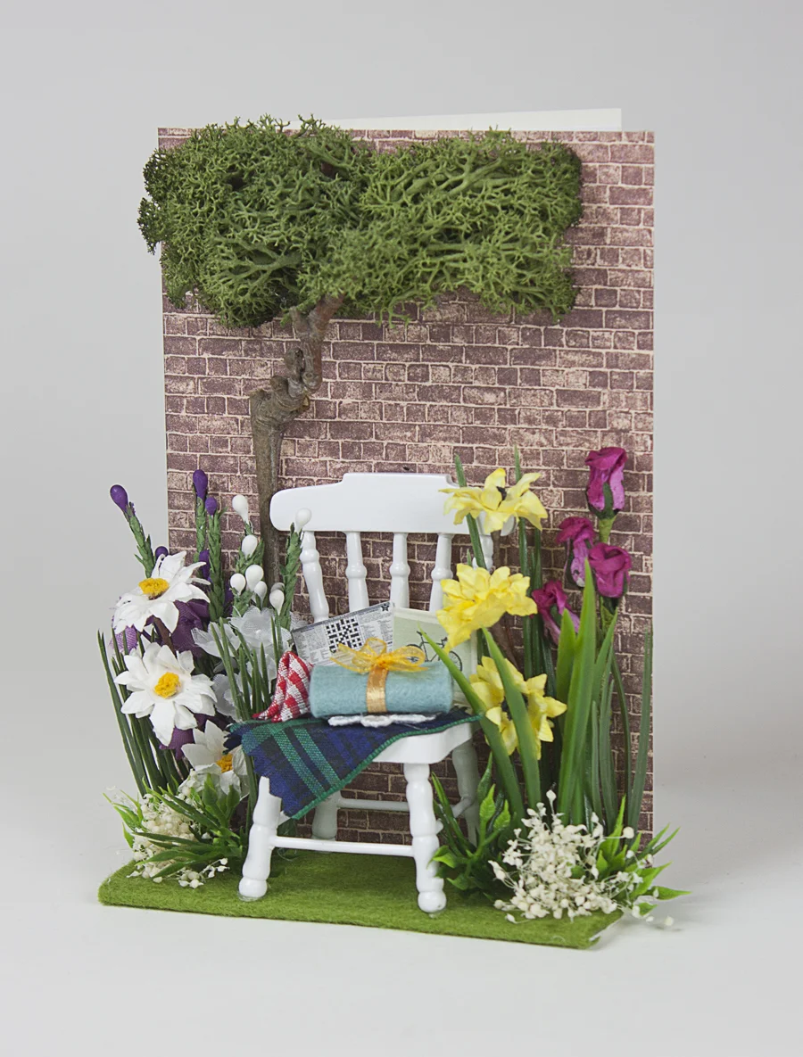 Garden Chair With Tree