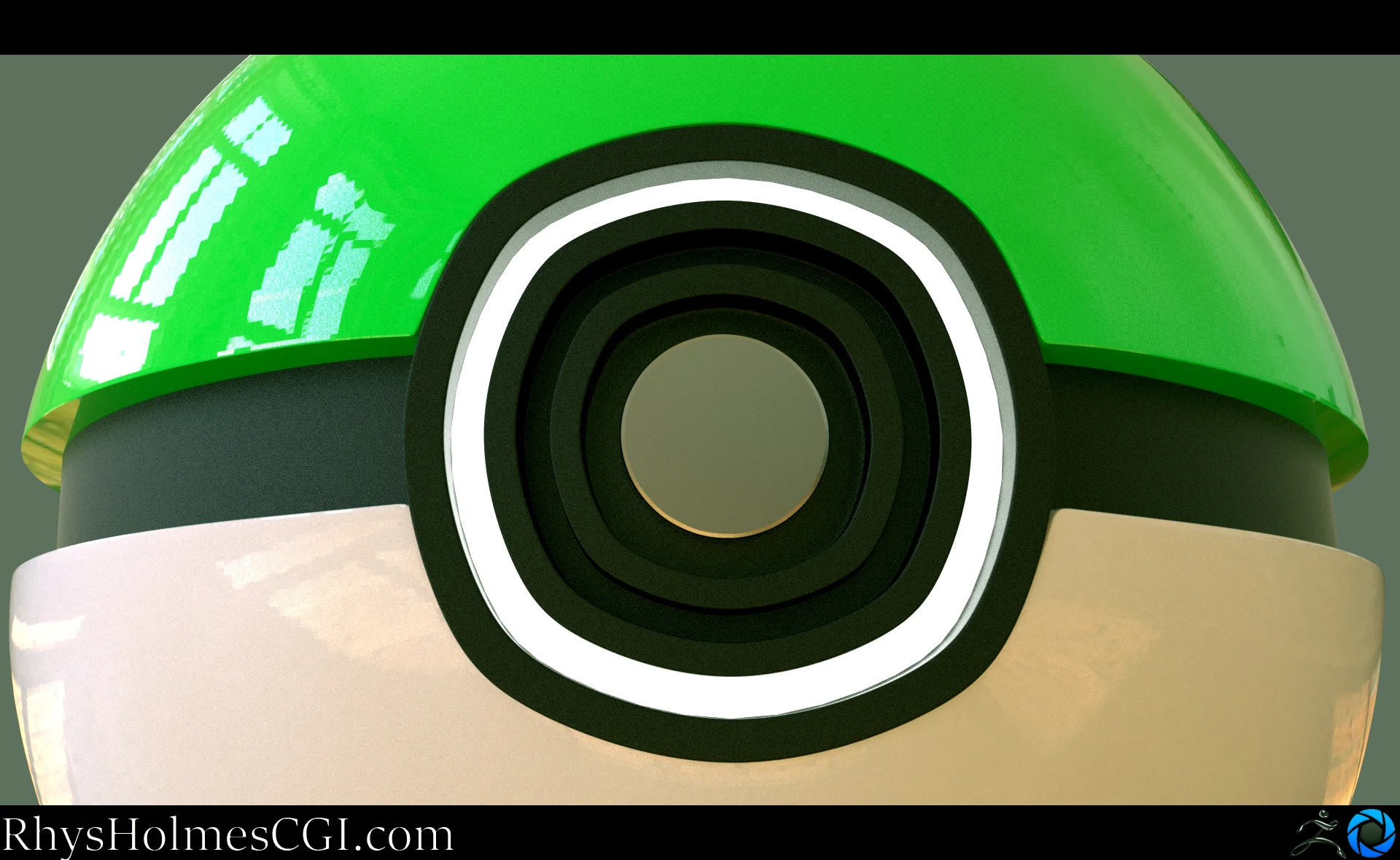 Model 2_Pokeball-Green_LED On_close up_With template.jpg