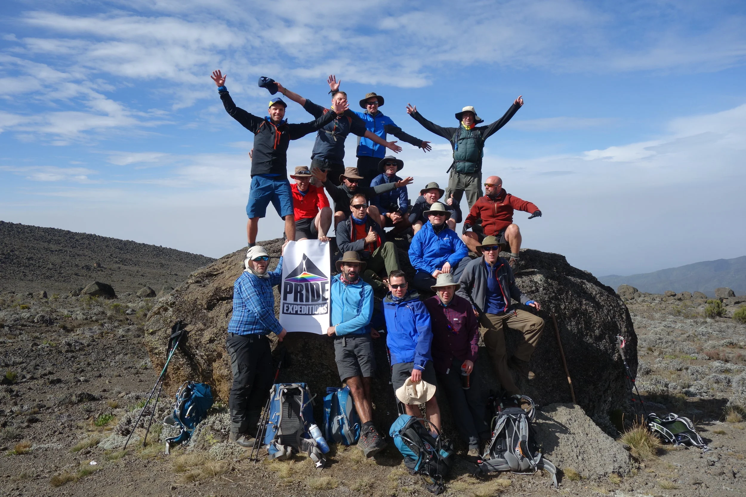 Climbing Kilimanjaro as an all LGBT+ group 