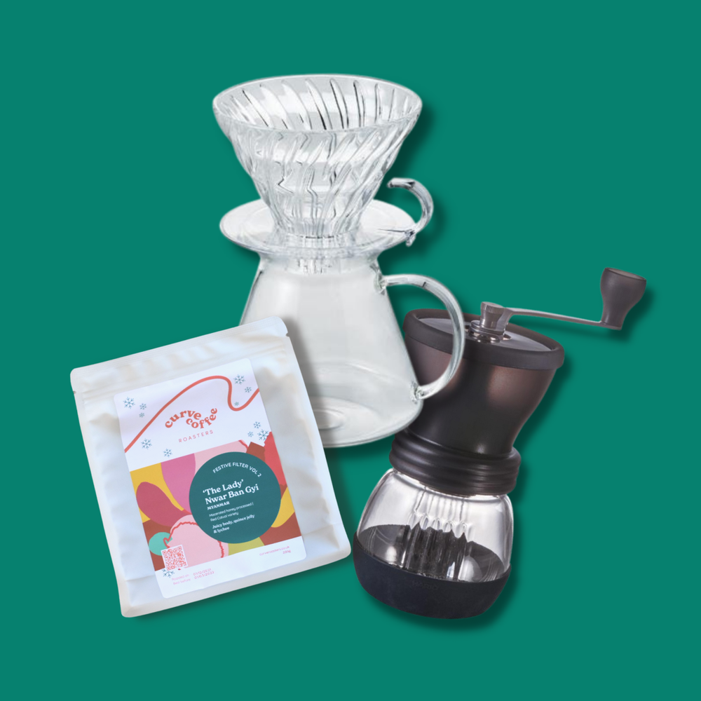 Hario V60 Simply Glass Pour Over Kit