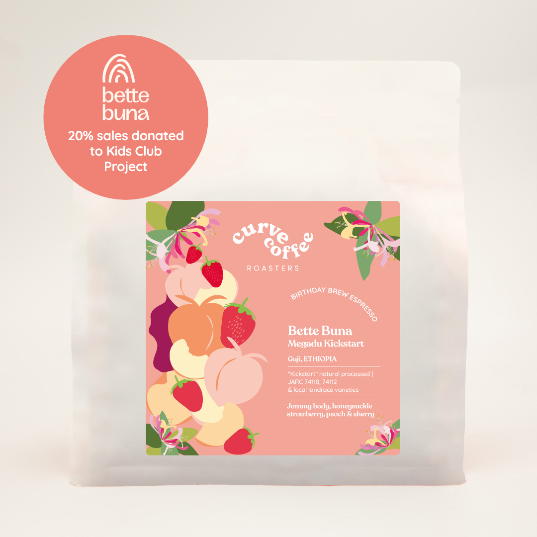 BIRTHDAY BREW ESPRESSO | Bette Buna Megadu Kickstart (Natural) | Ethiopia