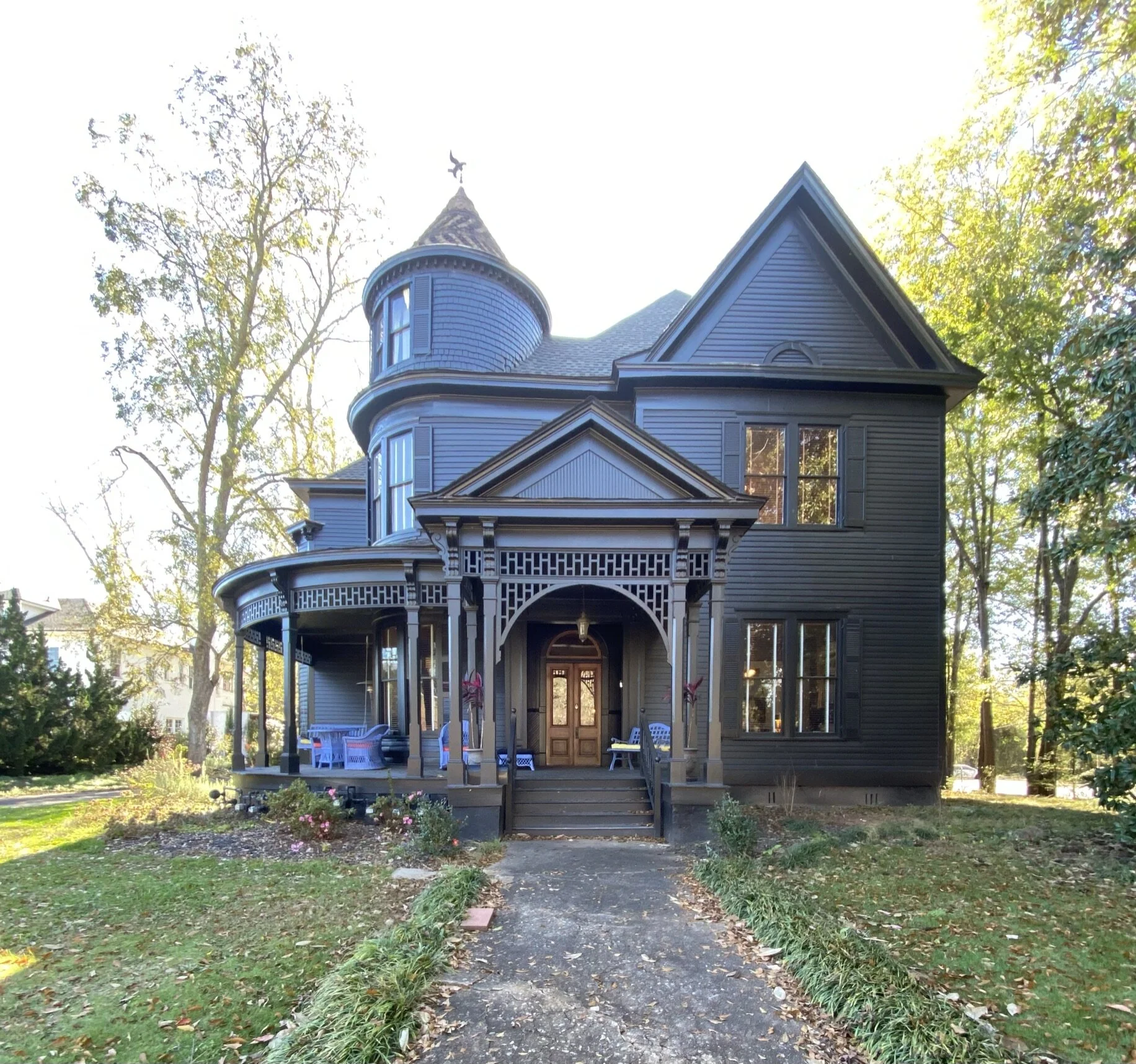 Black Victorian House, BHOP, Athens GA, Color Selection Lessons