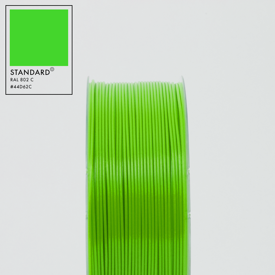 ABS 1.75mm 1KG Refill, LIME GREEN
