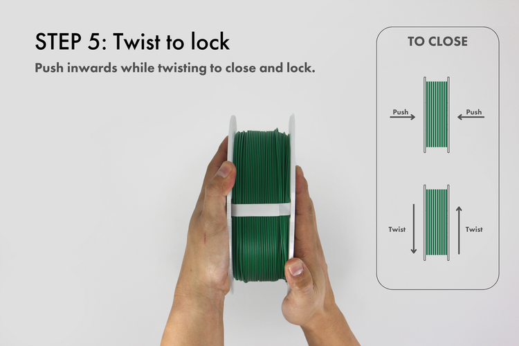 Step 5: Twist to Lock
