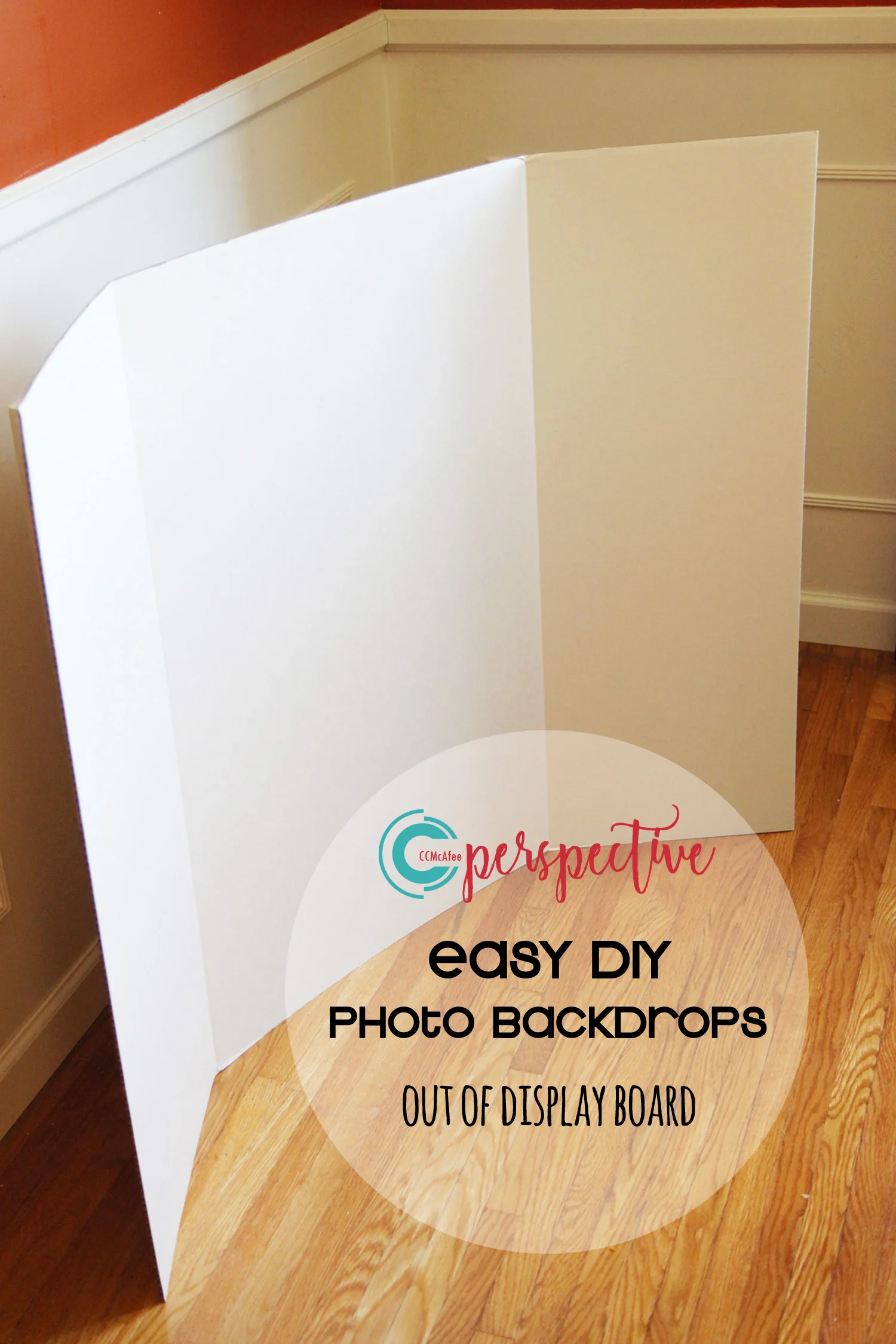 Photo Backdrops... With Display Boards and Fabric