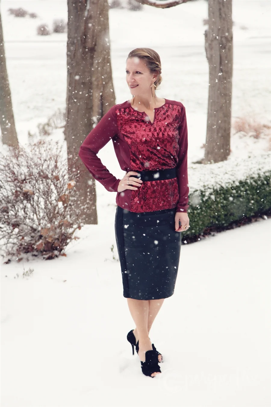 Winter Cranberry Sparkle
