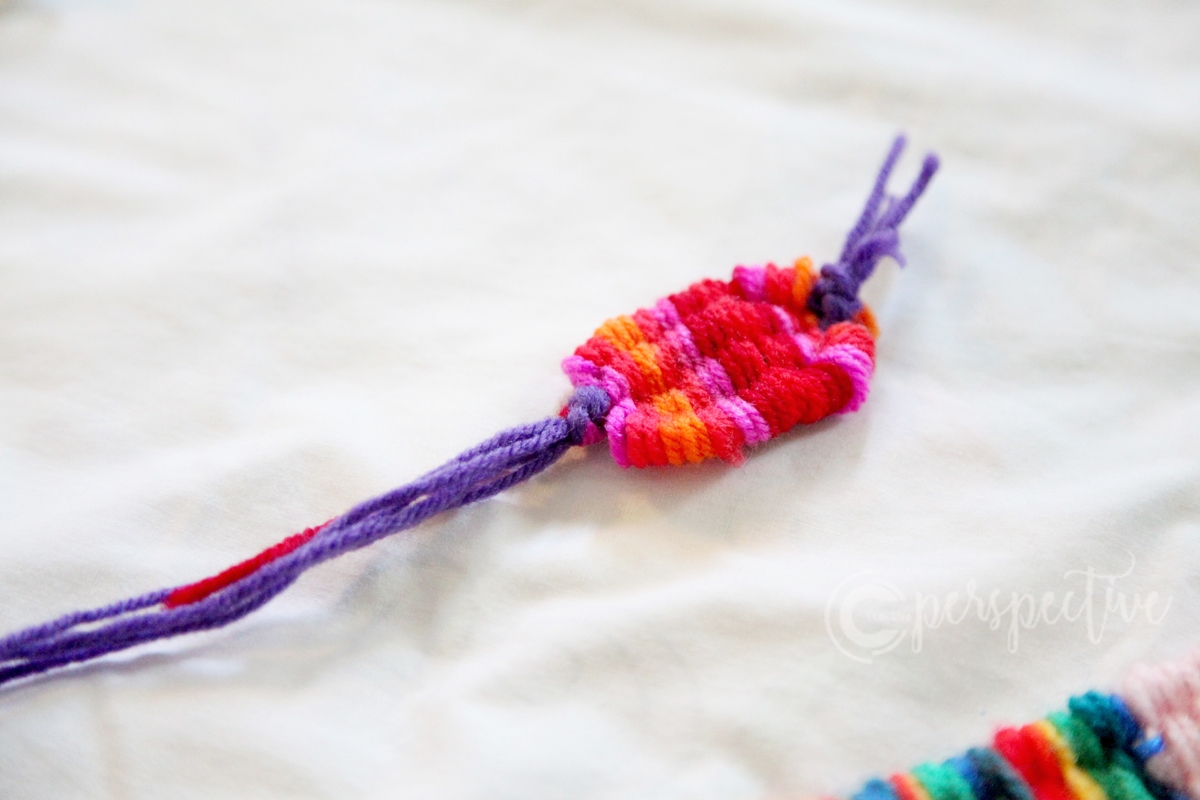 DIY Yarn Friendship Bracelets for Beginners (using yarn and straw) 