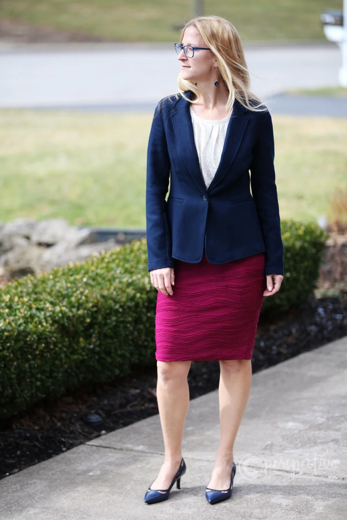 Navy and Berry