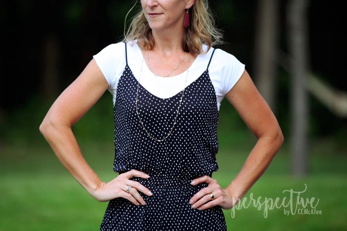 h&m polka dot jumpsuit