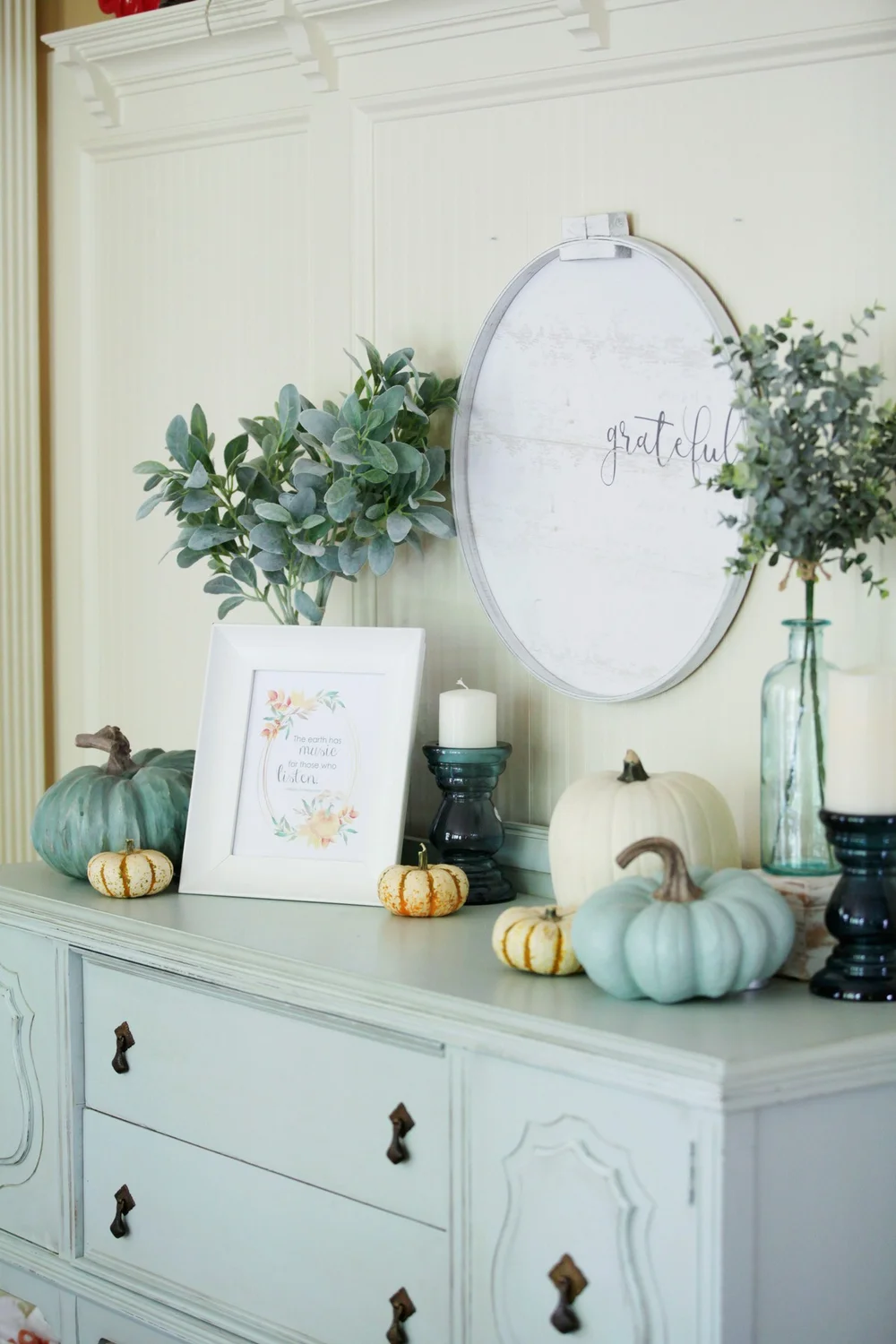 kitchen fall decor