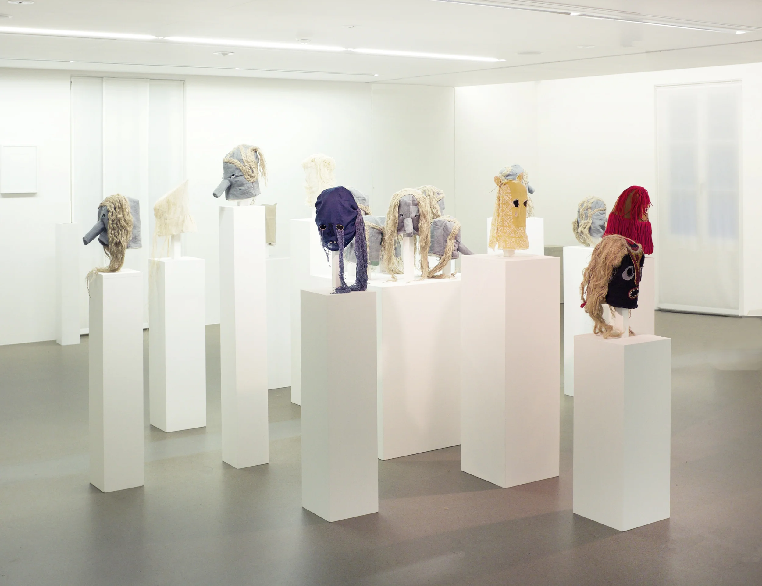 Apotropäen / 2015 Exhibitionview Haus für Kunst Uri