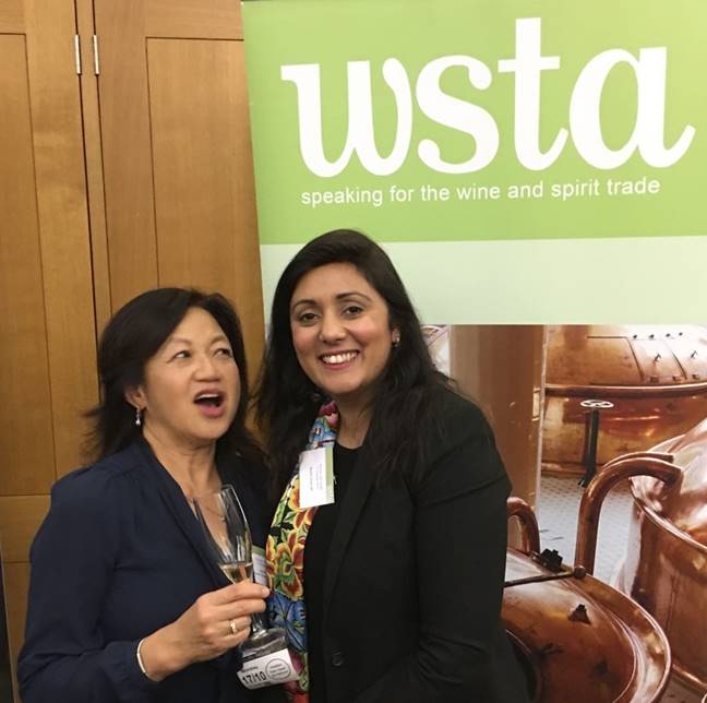 Joyce Tay, Bluebell Vineyard, meets Nus Ghani MP, MP for Wealden 
