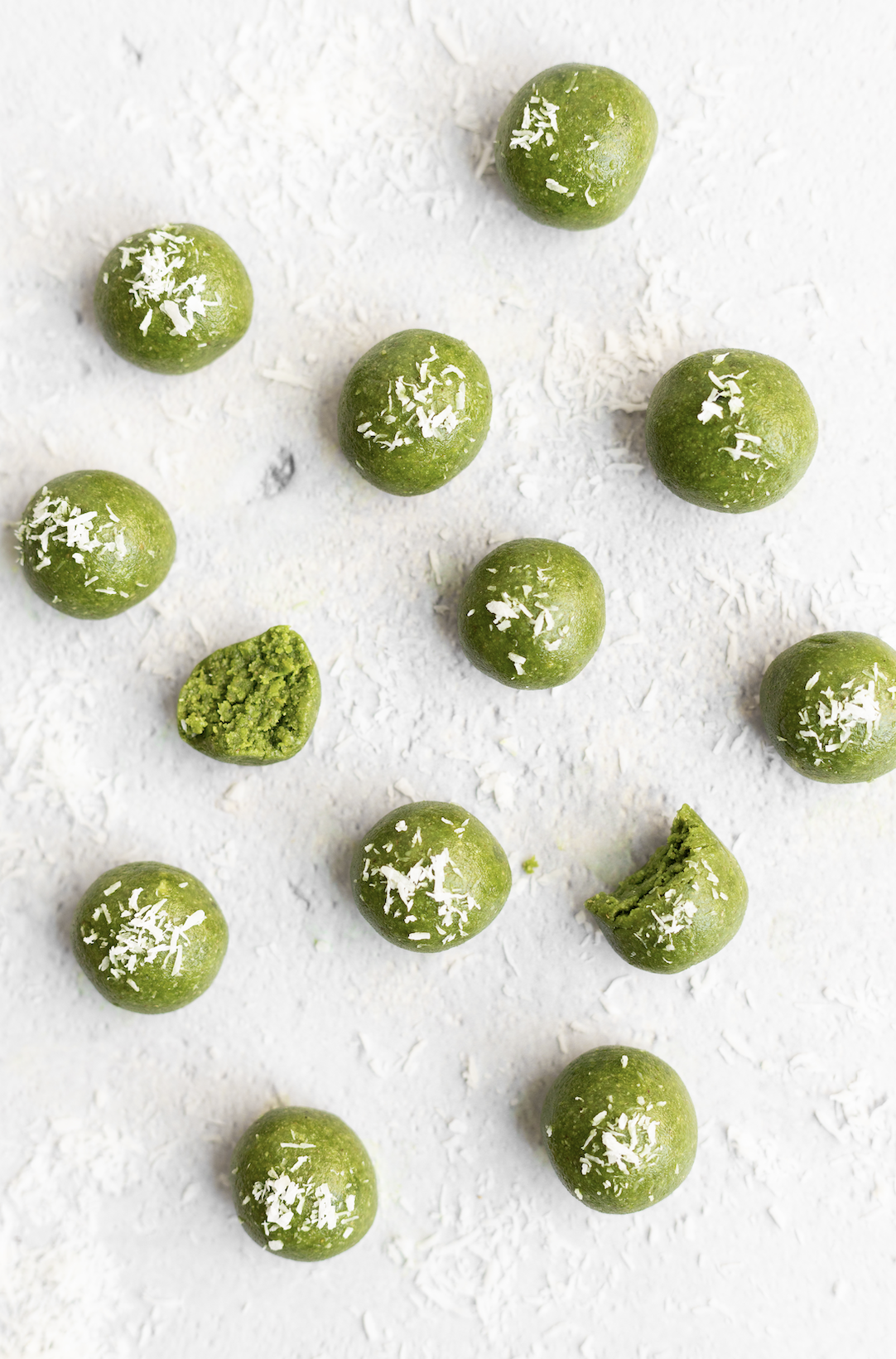 Matcha Latte No Bake Energy Ball