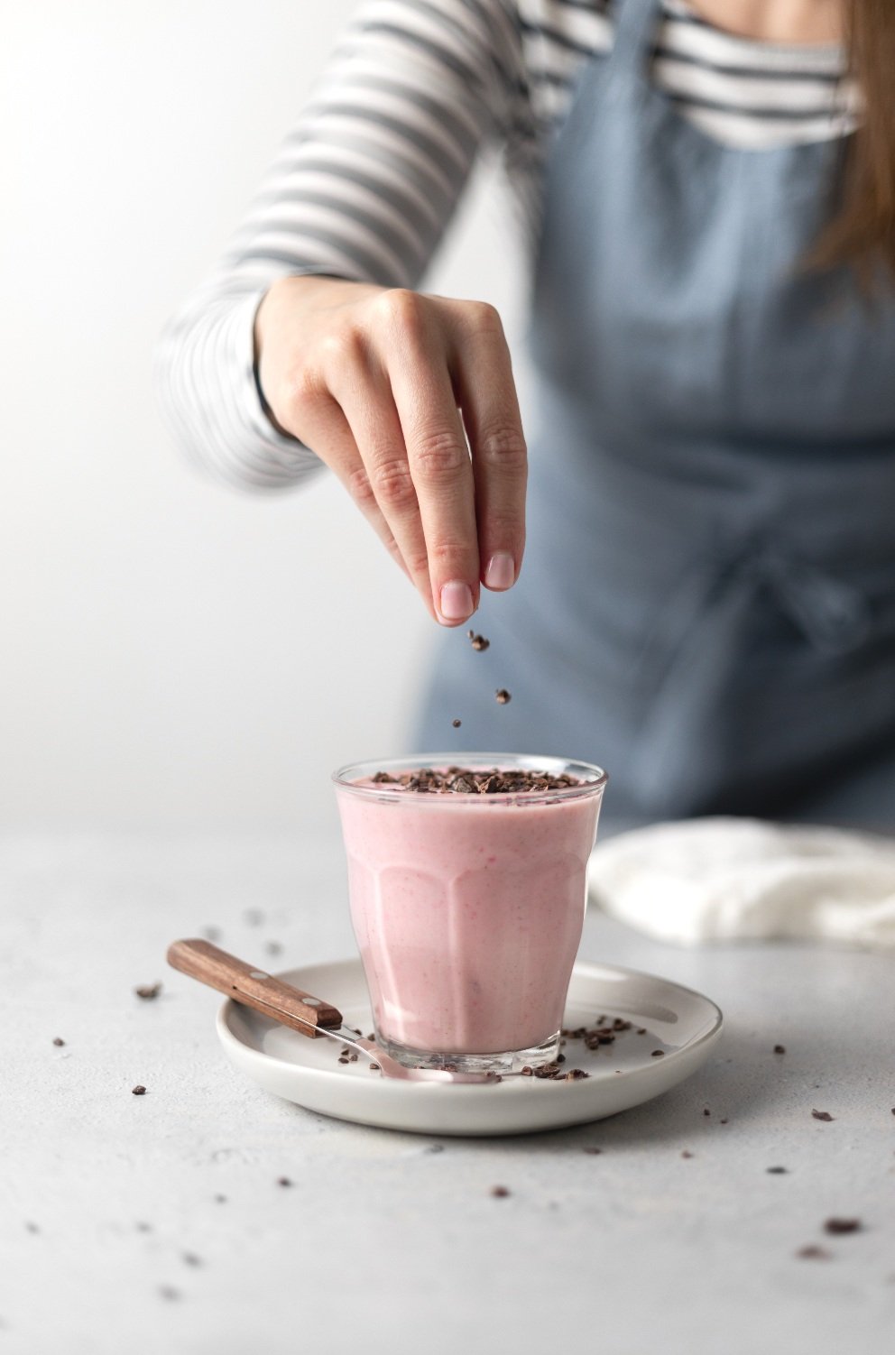 Chocolate Covered Strawberry Smoothie