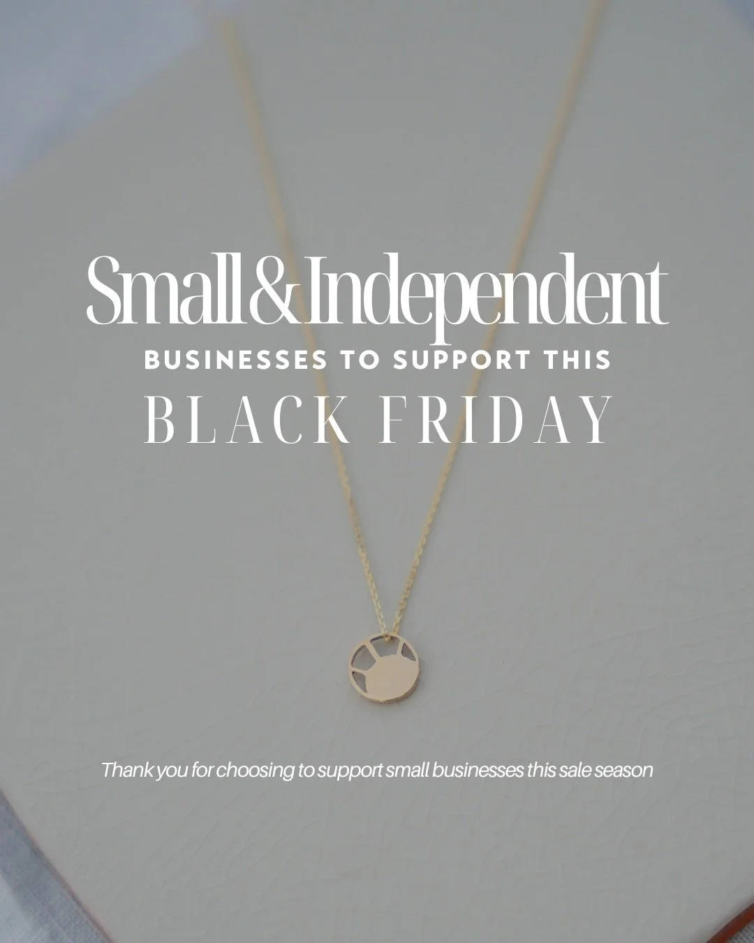 Black Friday is here &mdash; and instead of flashing discounts, we&rsquo;re shining a light on something far more meaningful 🧡

Today we&rsquo;re sharing 10 of our favourite small and independent businesses, each one run by real people who pour time