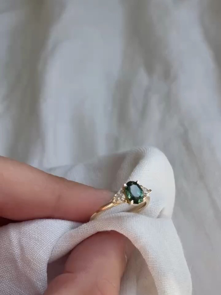 Past, present, future &mdash; in whatever stones and settings feel most like you 🤍

Trilogy rings are endlessly customisable. Diamonds or gemstones, bezel or claw setting, oval or pear or round &mdash; every detail bespoke and every combination comp