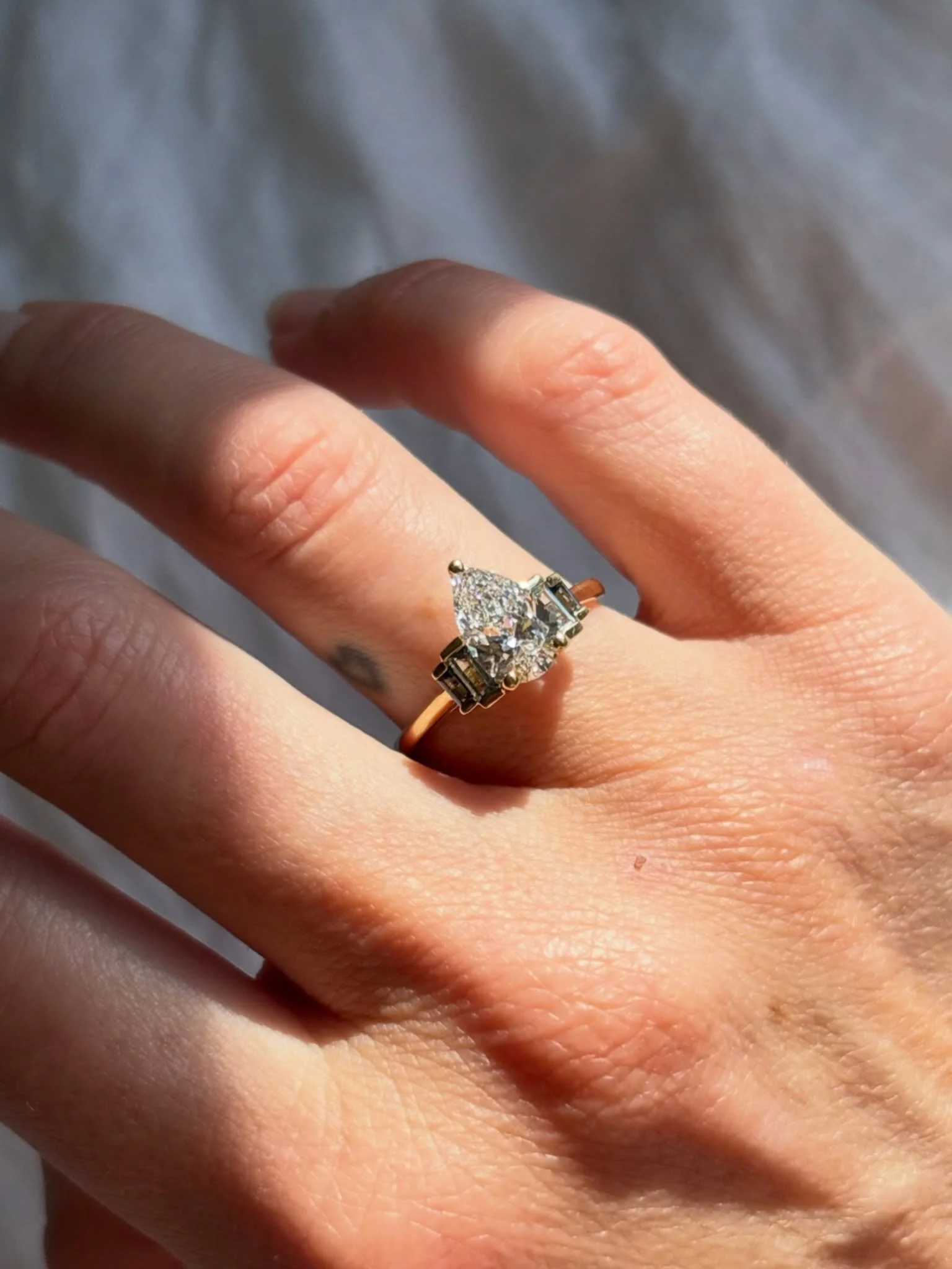 One of those rings that lives rent free in our minds 💭 🤍 An honour to design and a joy to craft.

Bespoke appointments available via the link in our bio.