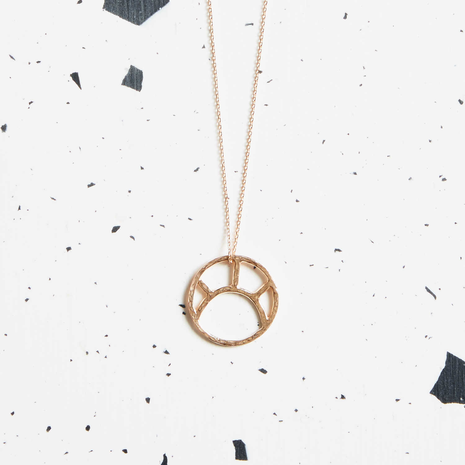 Gold Soleil Pendant Necklace