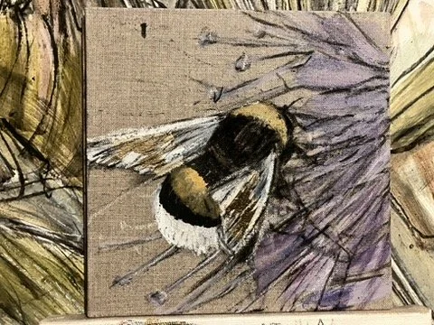 Bee Study - Phacelias Dream...