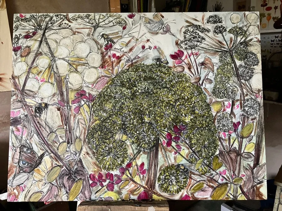 Angelica & Purple Honesty