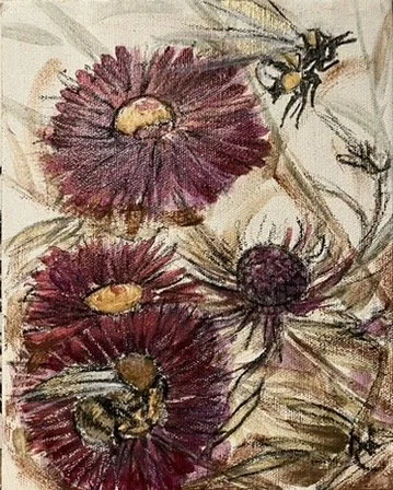 Bee Study - Just leaving...