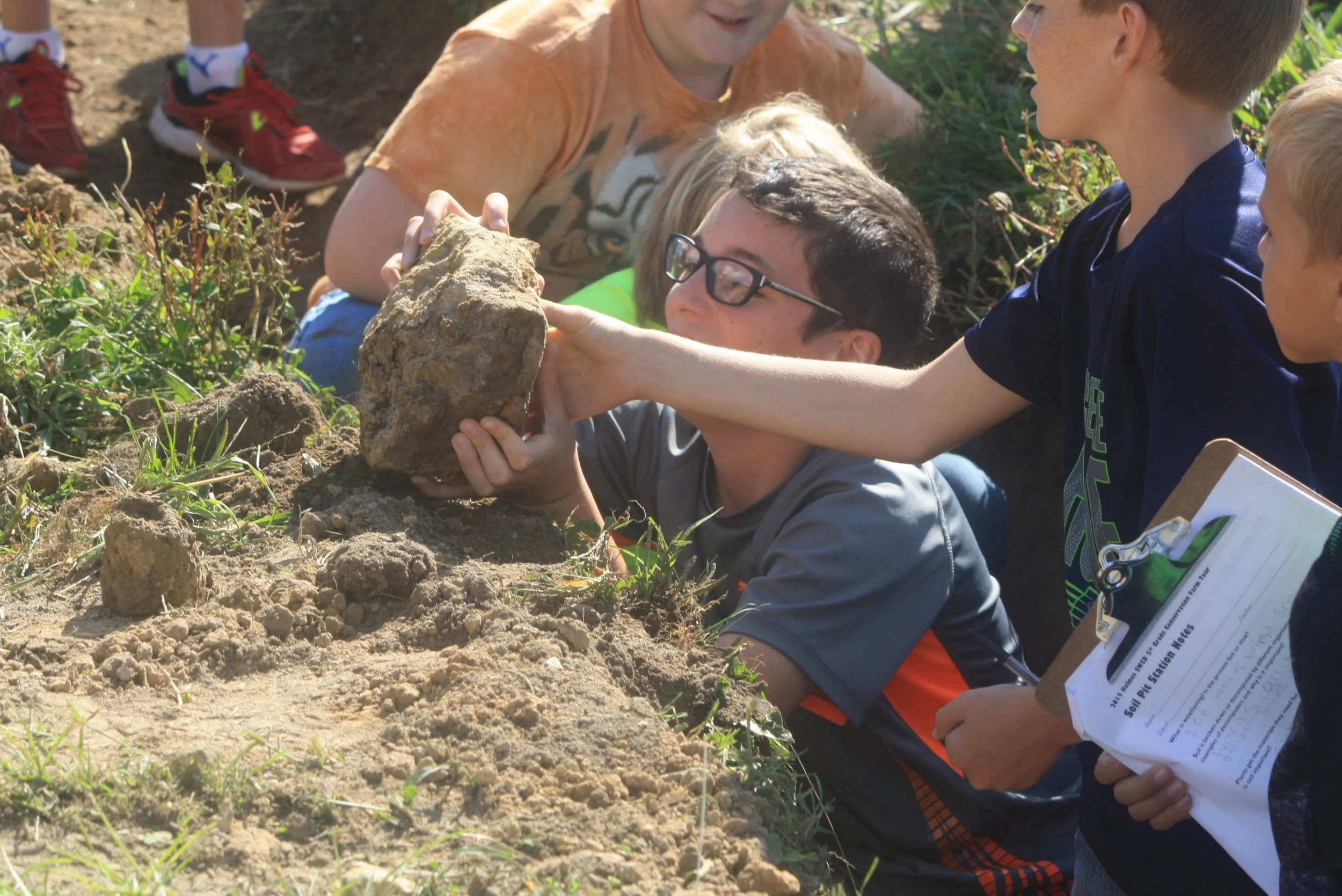 In addition to traditional favorite learning stations like the soils pit and soil snacks, this year the tour will include a station that addresses water quality.