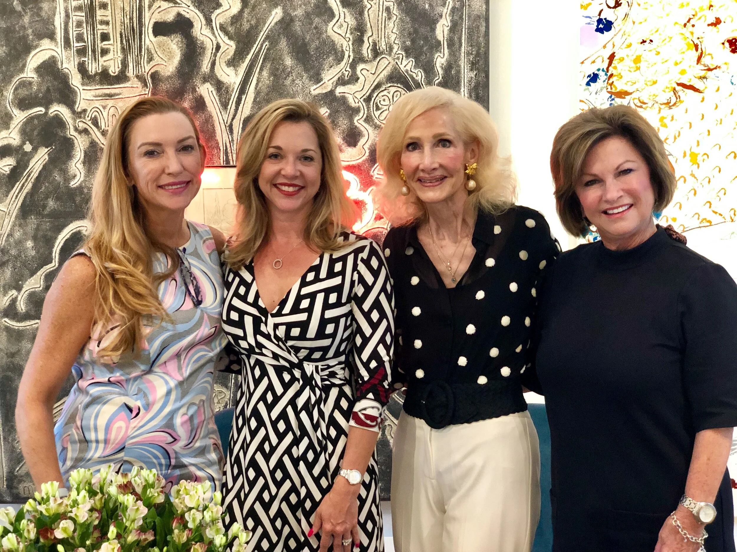 Ginny Endecott, Julie Baker Finck, Diane Gendel and Lisa Jakel