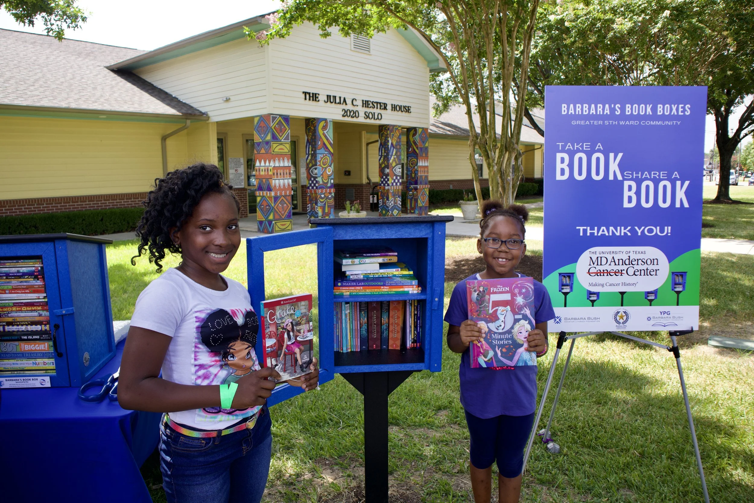 Barbara S Book Boxes Barbara Bush Houston Literacy Foundation