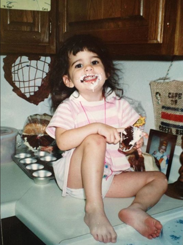 Oh, do I have something on my face?
