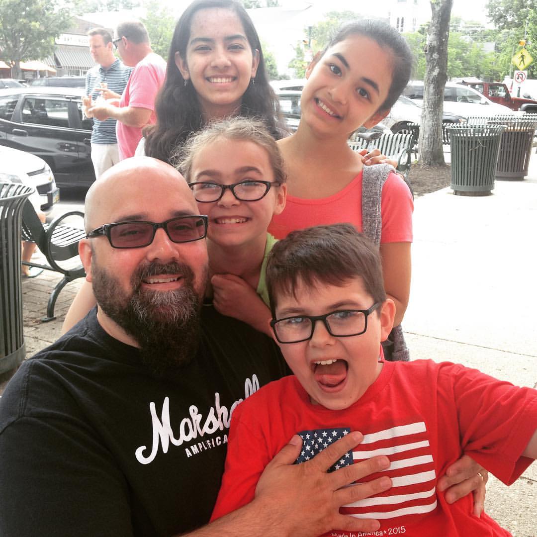 Christopher, Zoe, and Elijah with Sophia and Olivia Canamar #family4life