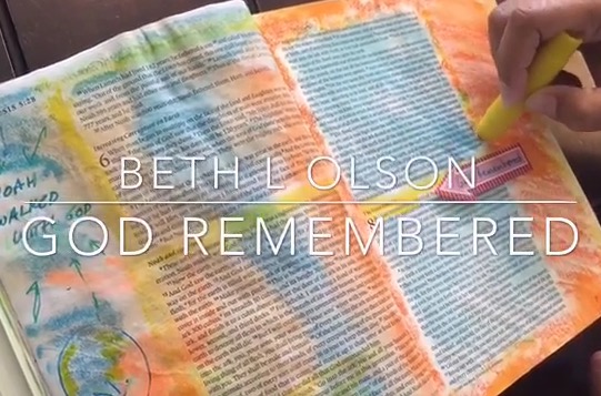 Genesis 6-8 Noah walked with God, and God remembered him.