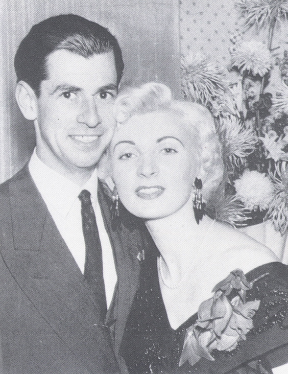 Glamorous and lighthearted: Ruth Ellis and David Blakely at the Little Club in 1953. His murder by her in 1955 was the crime passionnel of the decade.