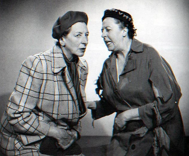 Sisters Elsie and Doris Waters never married, but made a successful showbiz career together as ‘Gert and Daisy’.