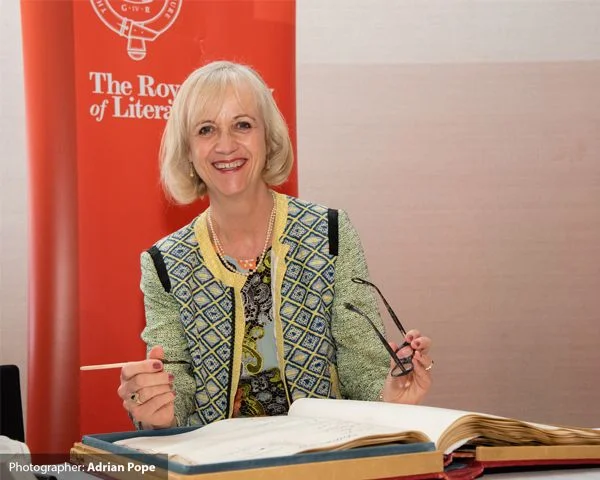 June 2019: Elected Fellow of the Royal Society of Literature. Virginia signs the RSL Roll Book using George Eliot’s pen.