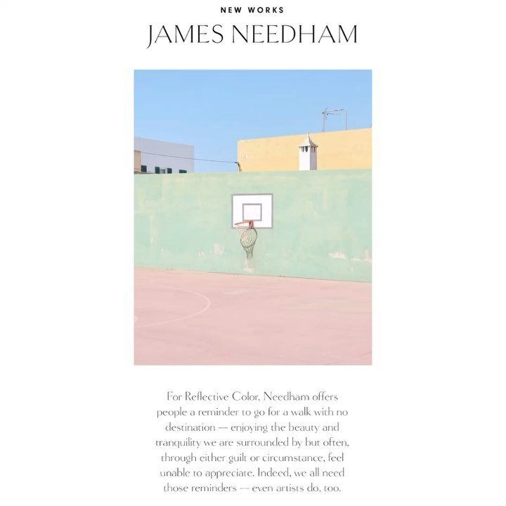 Hottie husband, and extremely talented human, @jamesneedham has a new series out today on @tappancollective - Reflective Color.

These are just a few of my favorites from the collection. I encourage y&rsquo;all to have a look, share, enjoy, and maybe