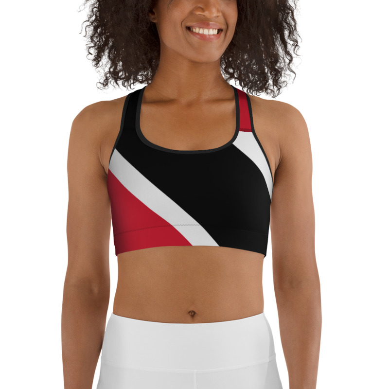 RA Trini Flag Sports bra